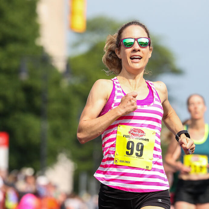 Freihofer's Run Finisher